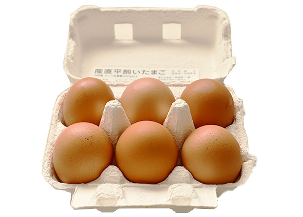 [画像]宇治田さんの平飼い卵