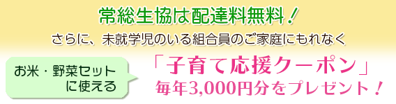 子育て応援クーポン