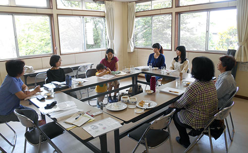 地区懇談会のようす