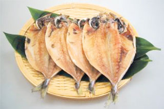 天日干しアジ(常総生協)